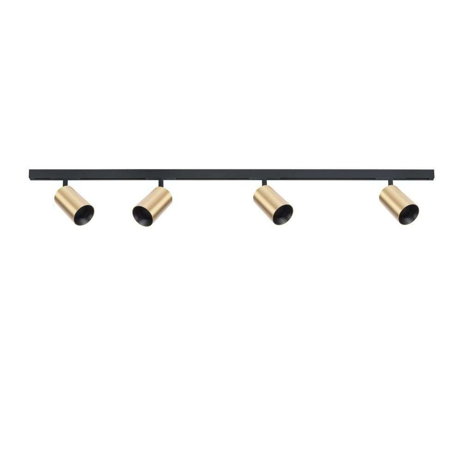 Designline Tube Kit PRO 4 Plafond 1,9m Mässing/Svart - Antidark