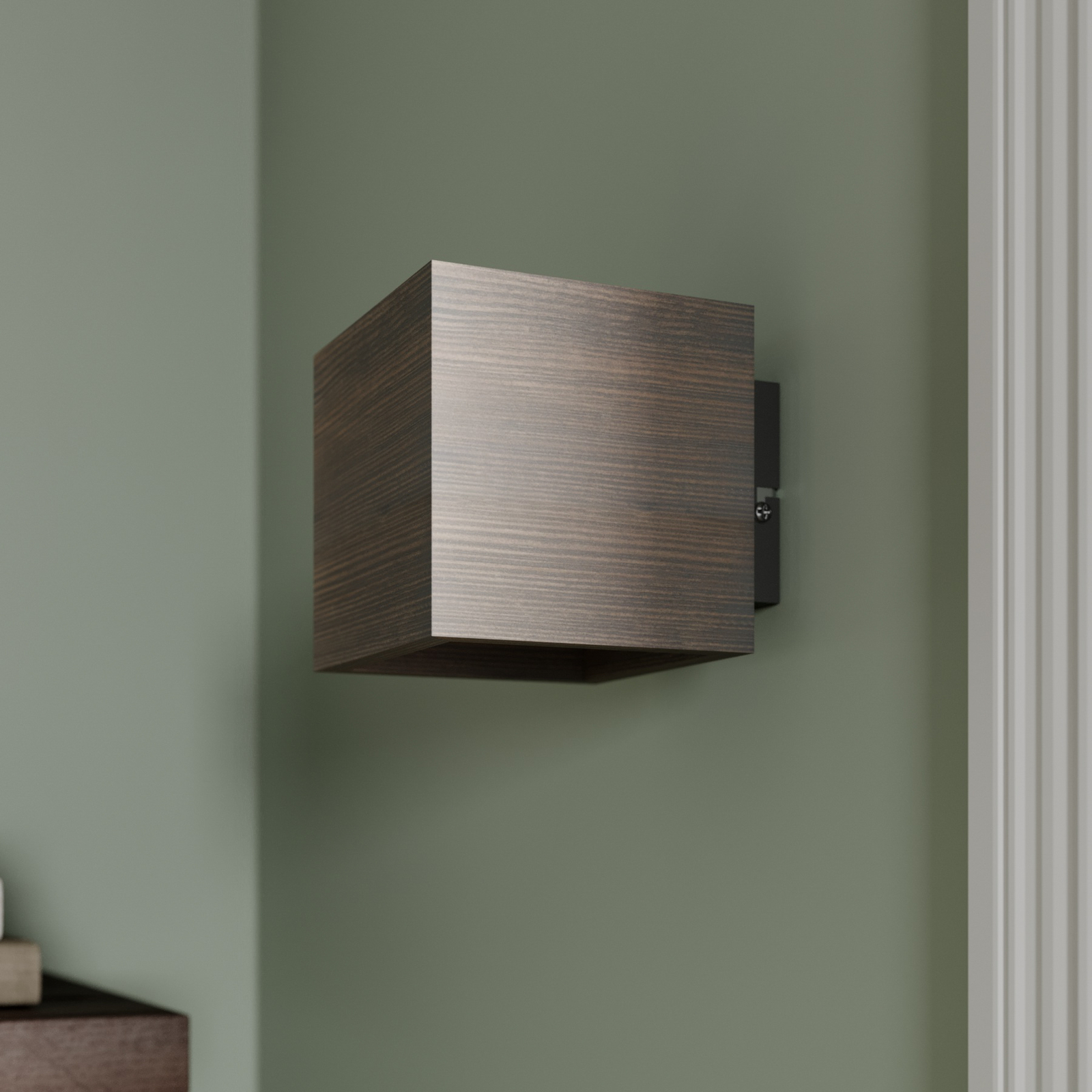 Envostar Green wall light, stained grey