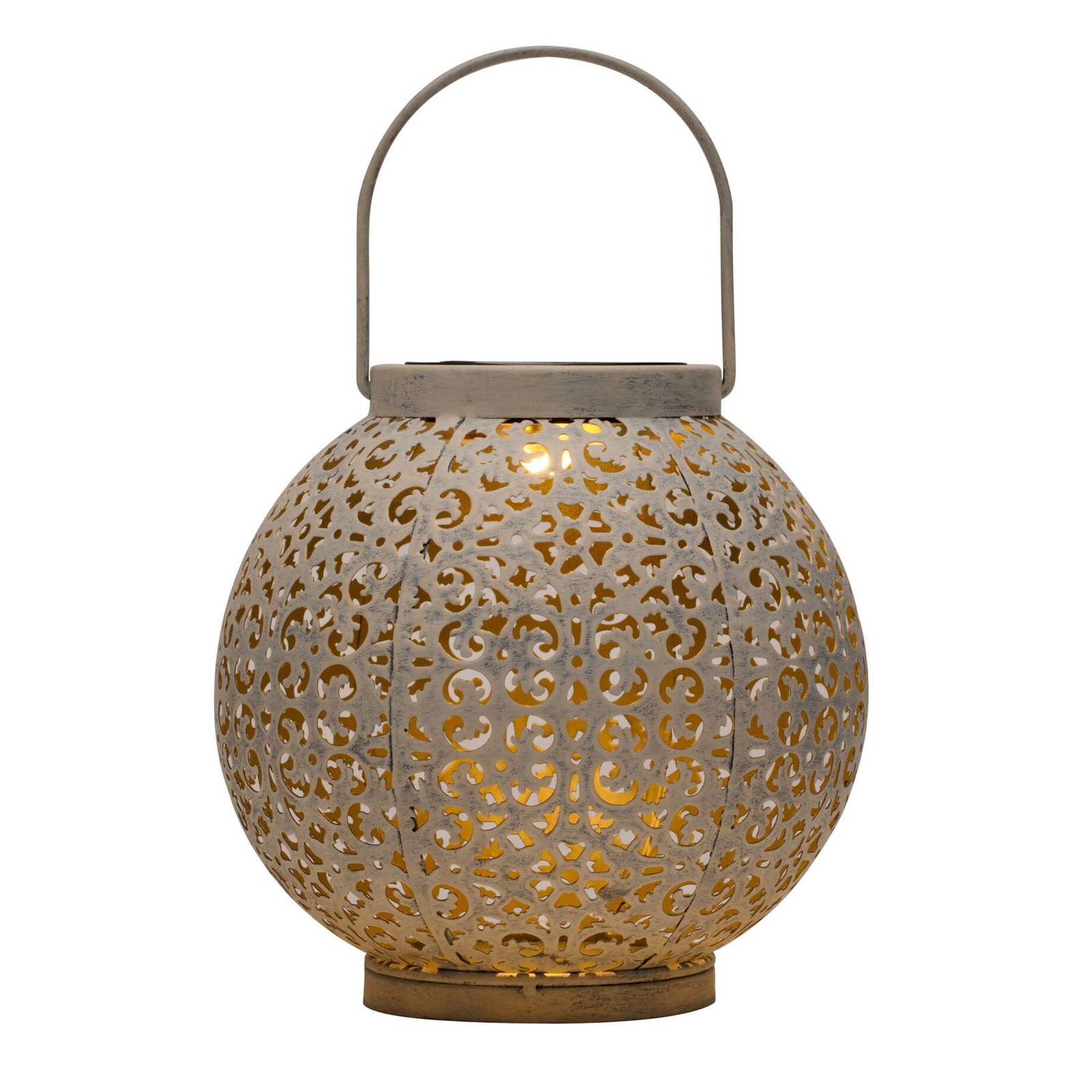 Pauleen Sunshine Jewel LED solar lantern, metal, 0.04 W, H: 18.5 cm