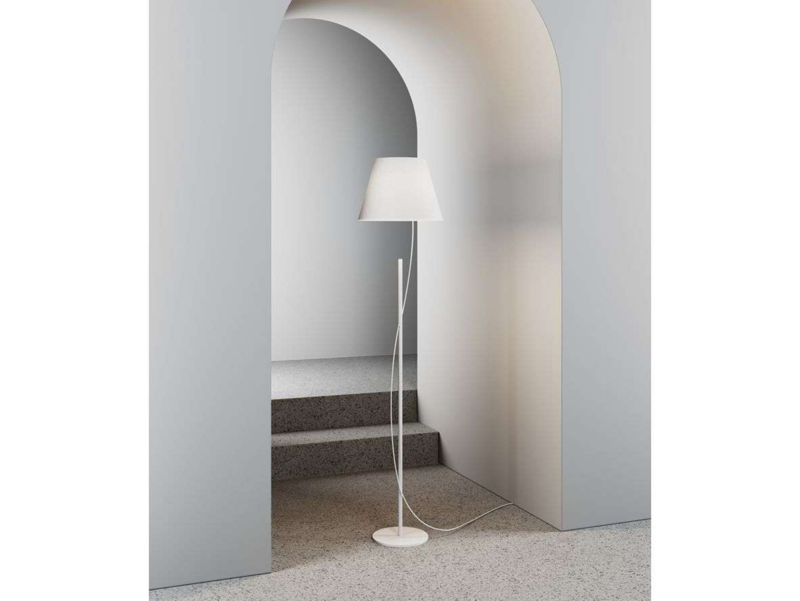 Hover Lampadar White - Lodes