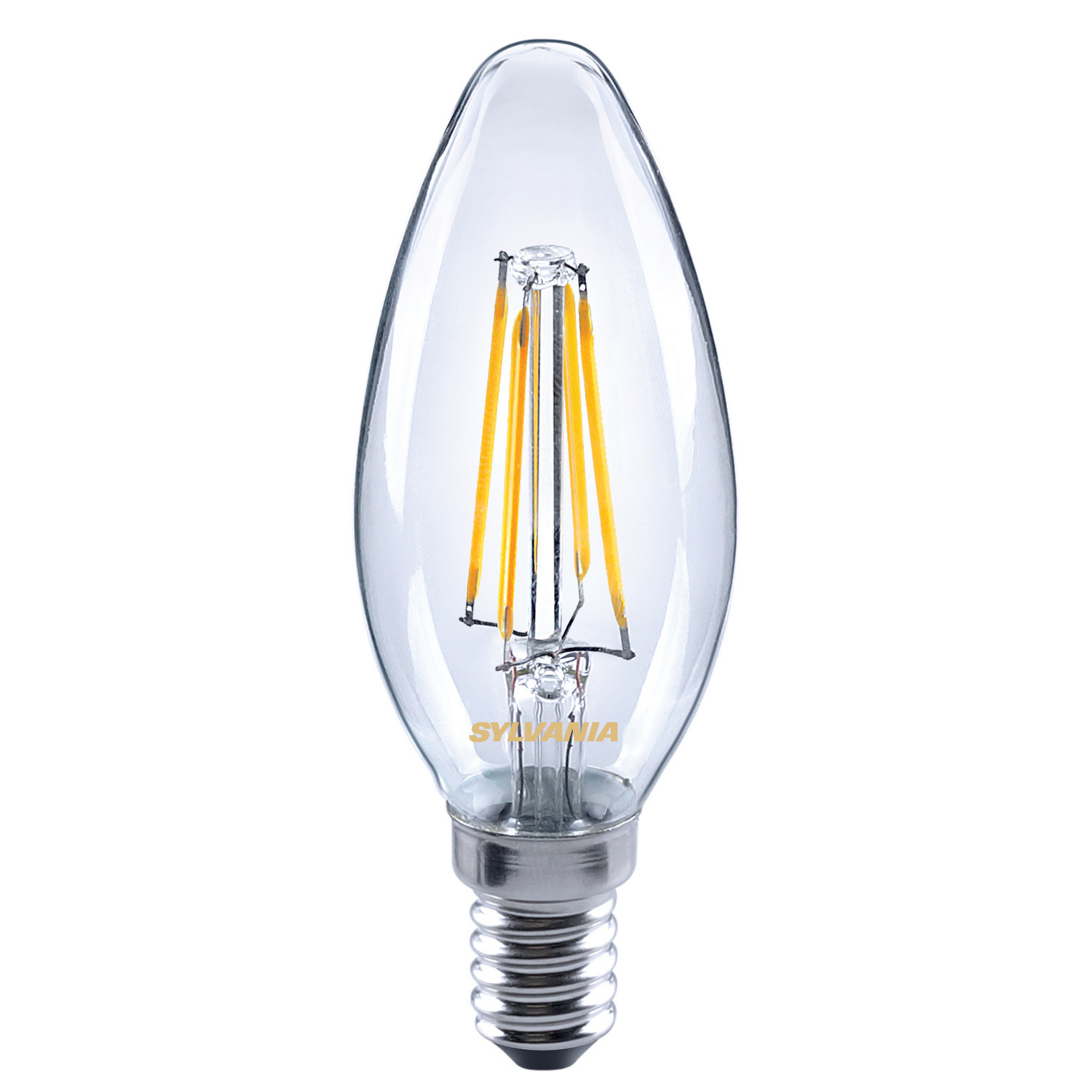 LED žárovka E14 ToLEDo Filament 4,5W 827 čirá
