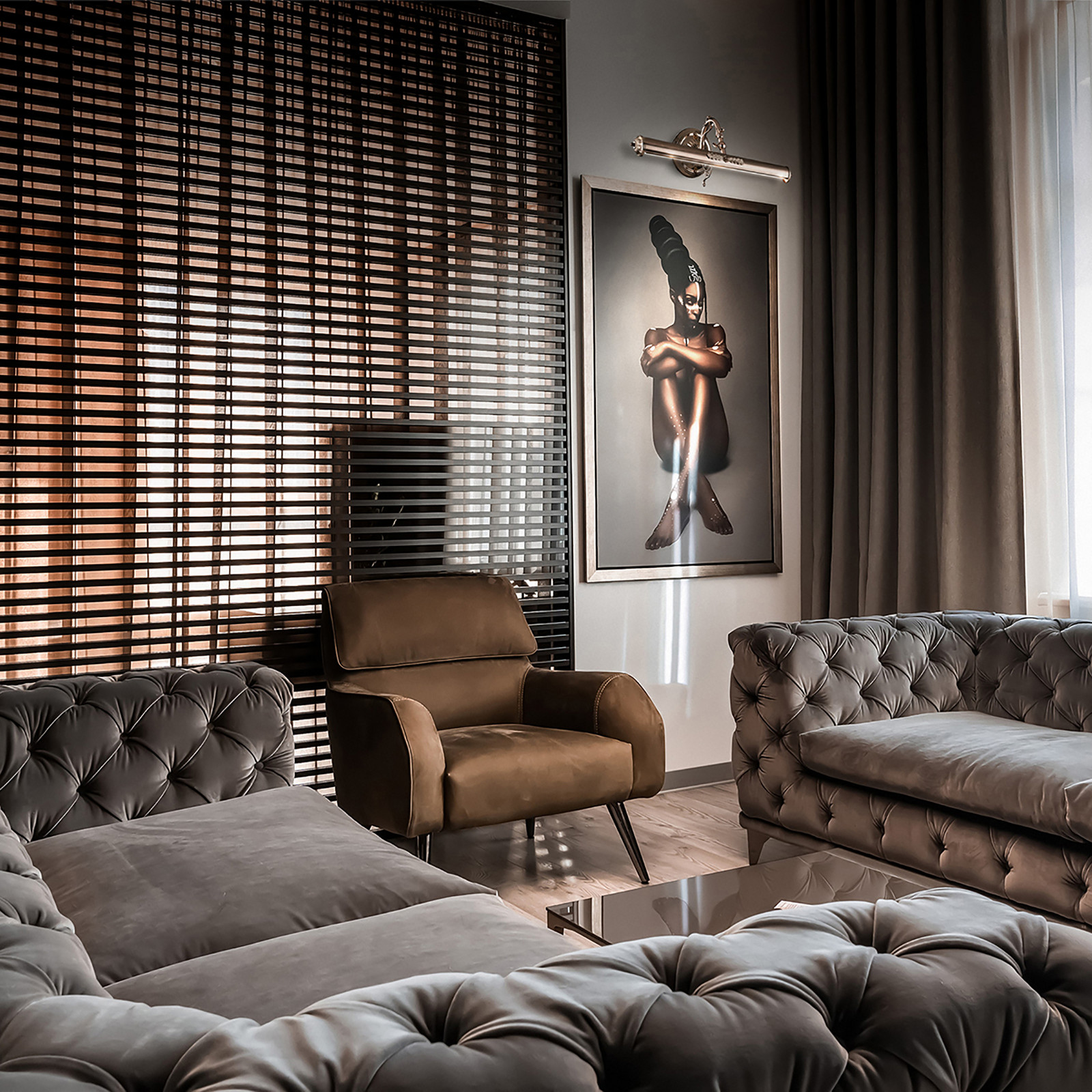 Maytoni Picasso aplică perete aplică tablou auriu - Camera de zi / sufragerie - Antichitate - Metal