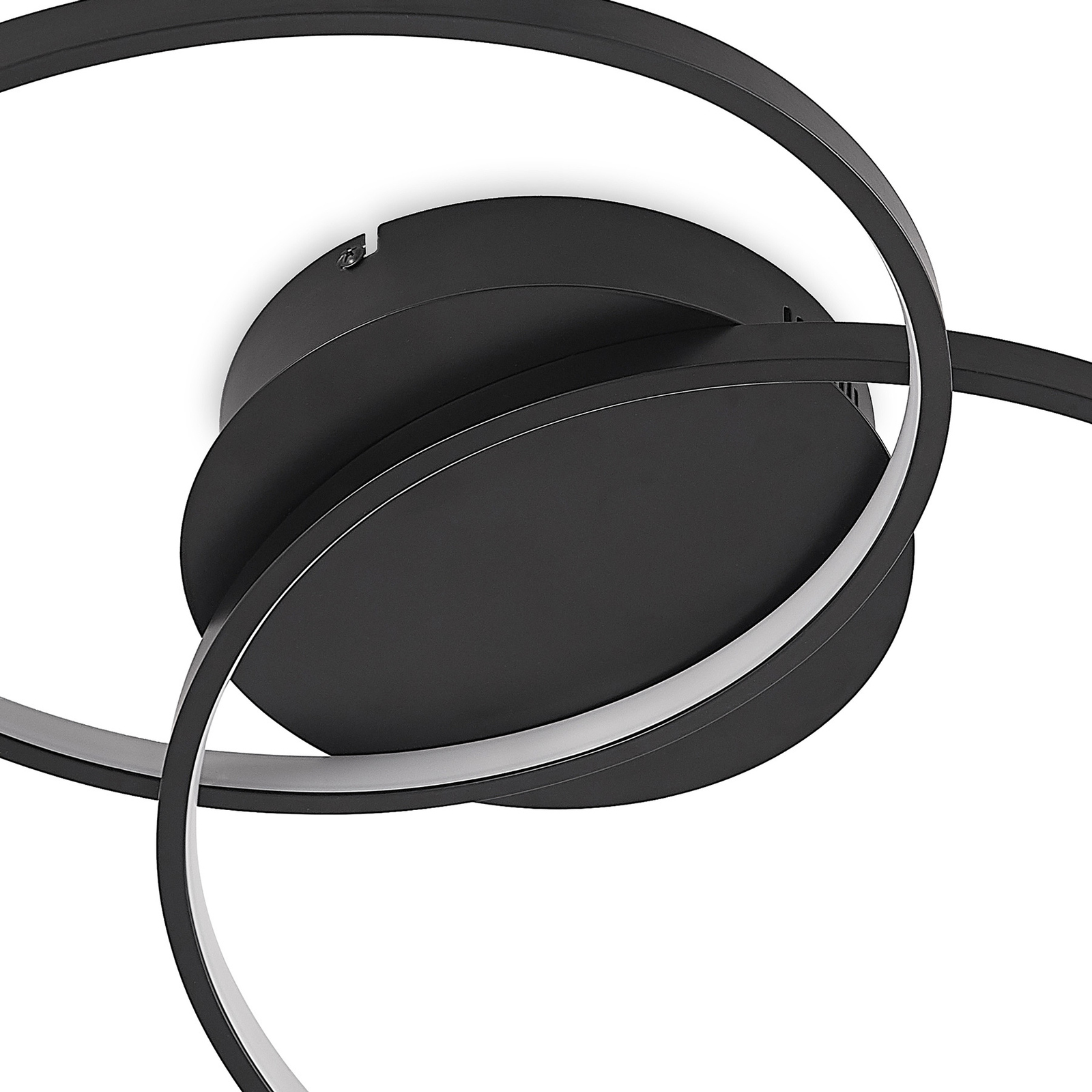 Kateryna LED Lámpara de Techo Ø60 Black - Lindby
