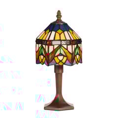 Jamilia dekorativ bordlampe i Tiffany stil