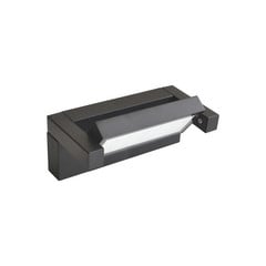 Aplique de exterior LED Gea, gris oscuro