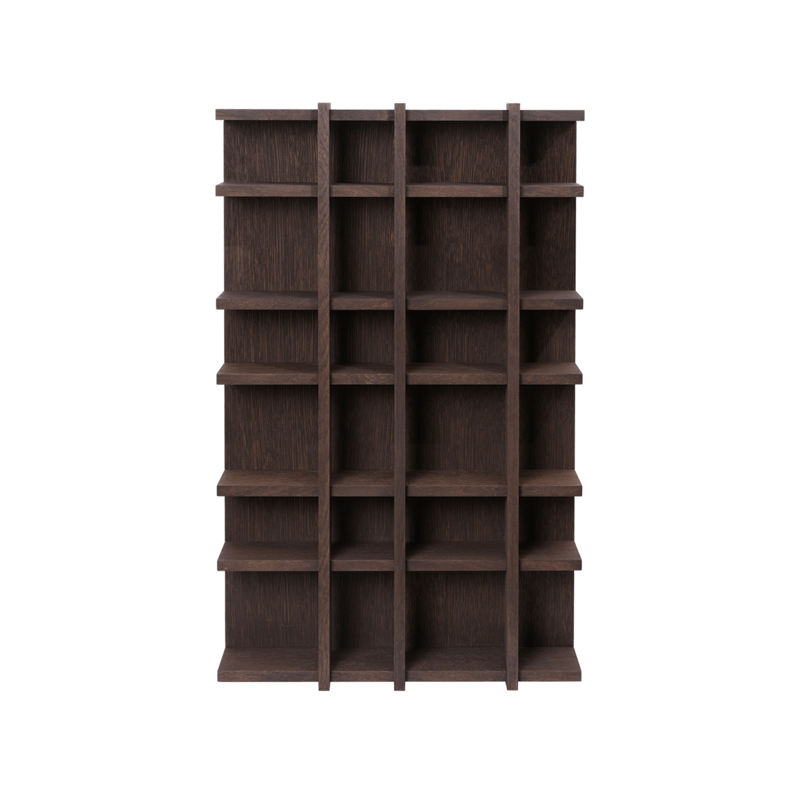 Police Tilem, dub mořený do tmava, výška 59 cm – ferm LIVING