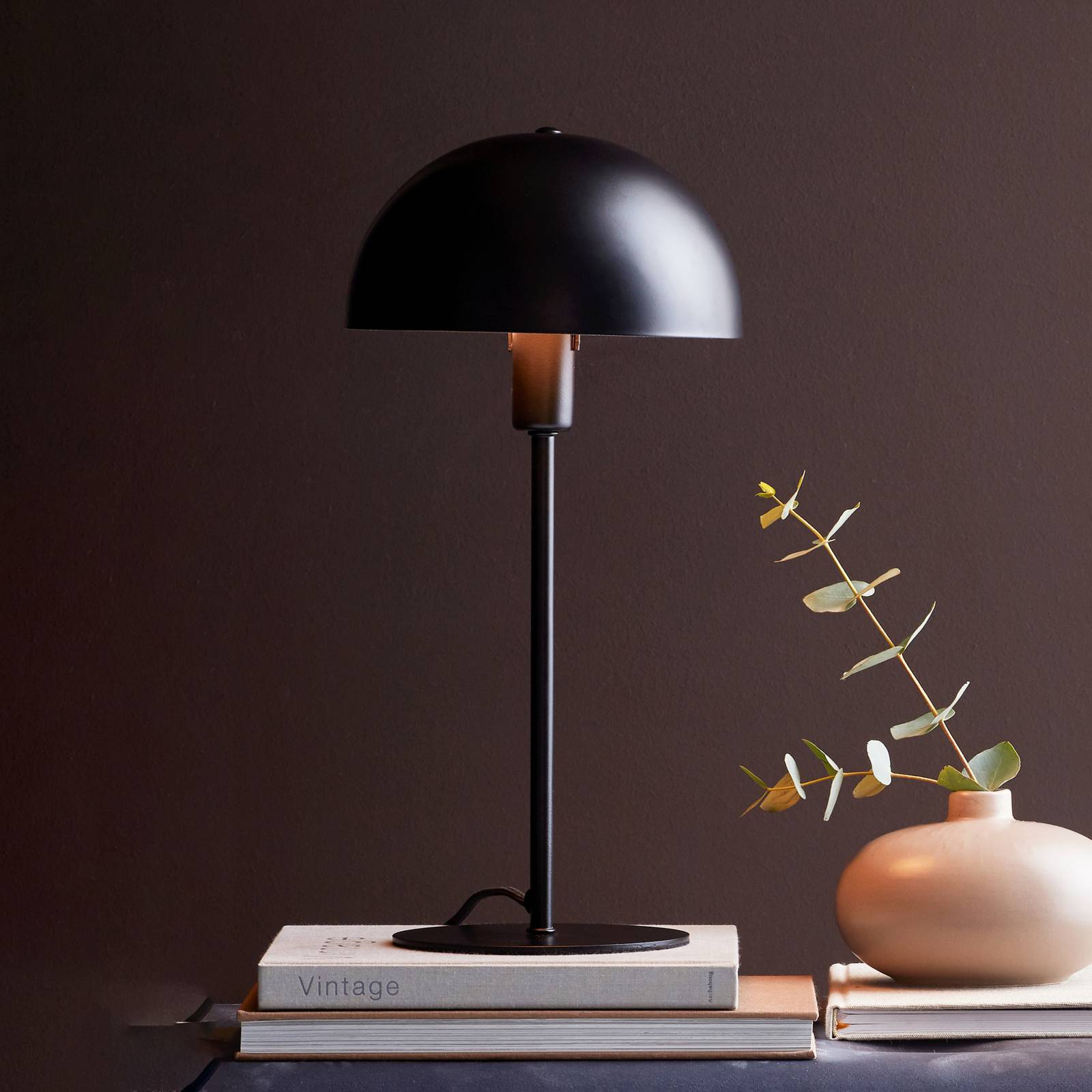 Photos - Desk Lamp Nordlux Ellen 20 table lamp made of metal, black 
