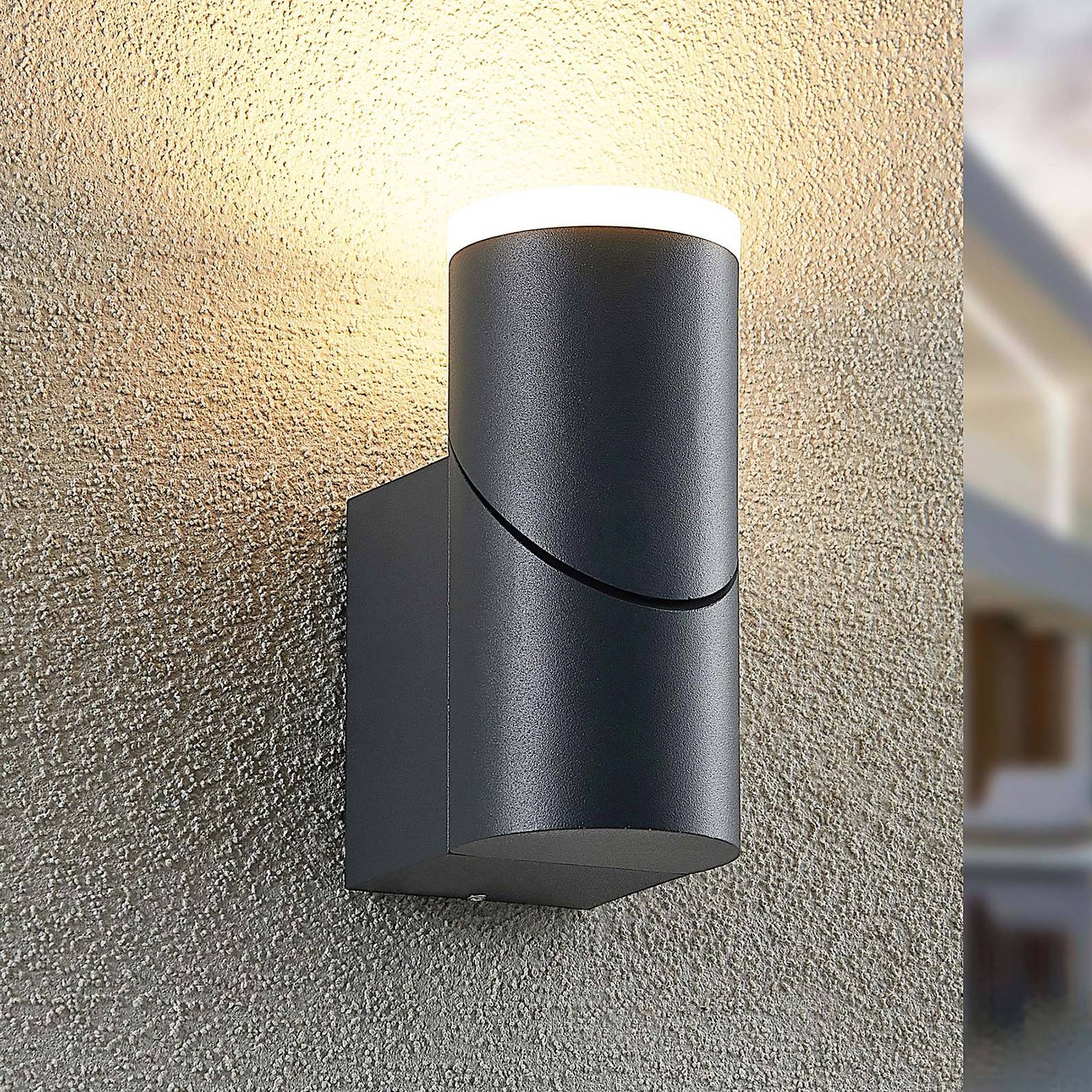 Lindby Aspyn LED-utomhusvägglampa 1 lampa