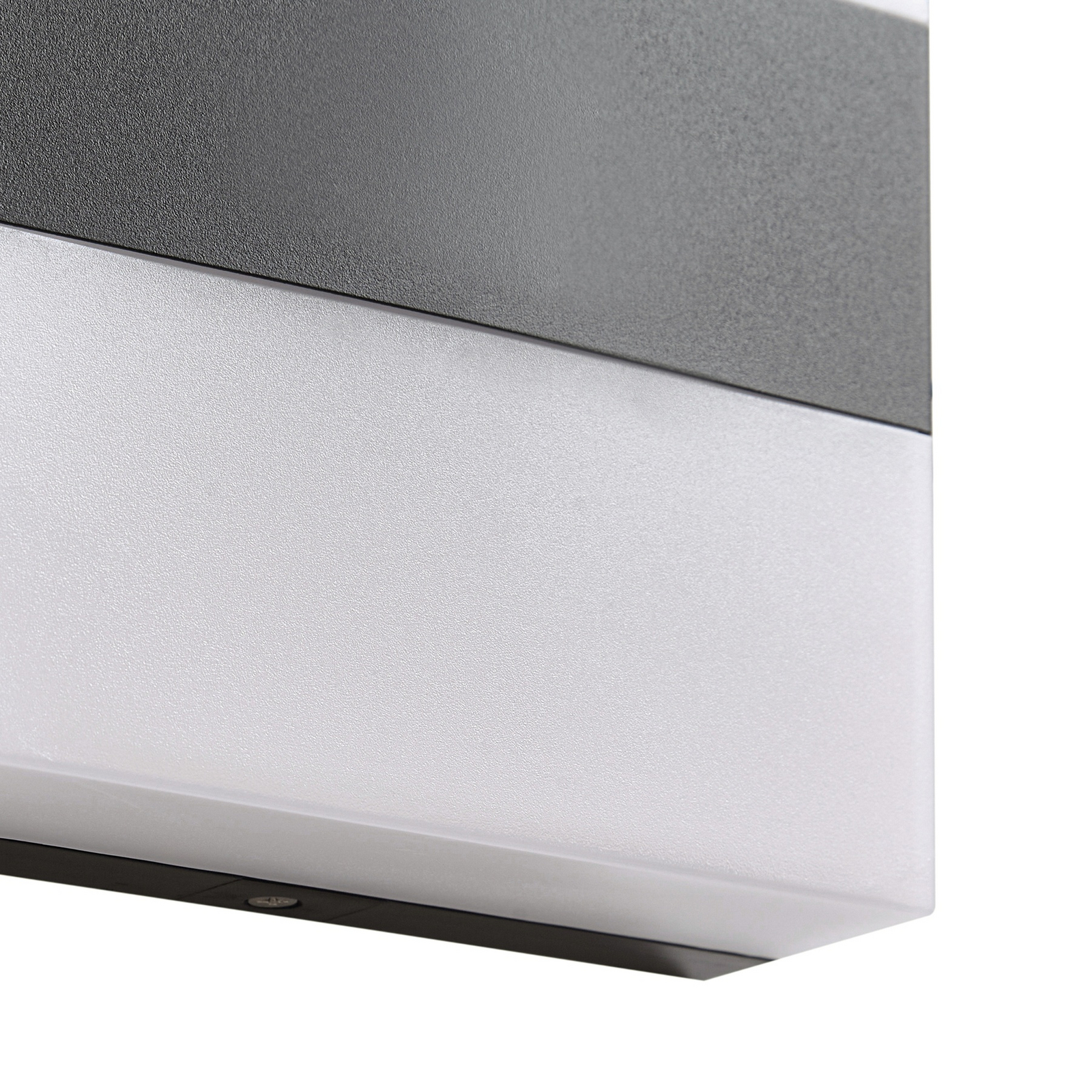 Teekon LED vanjska zidna svjetiljka, 20 cm, IP44, antracit - Prios