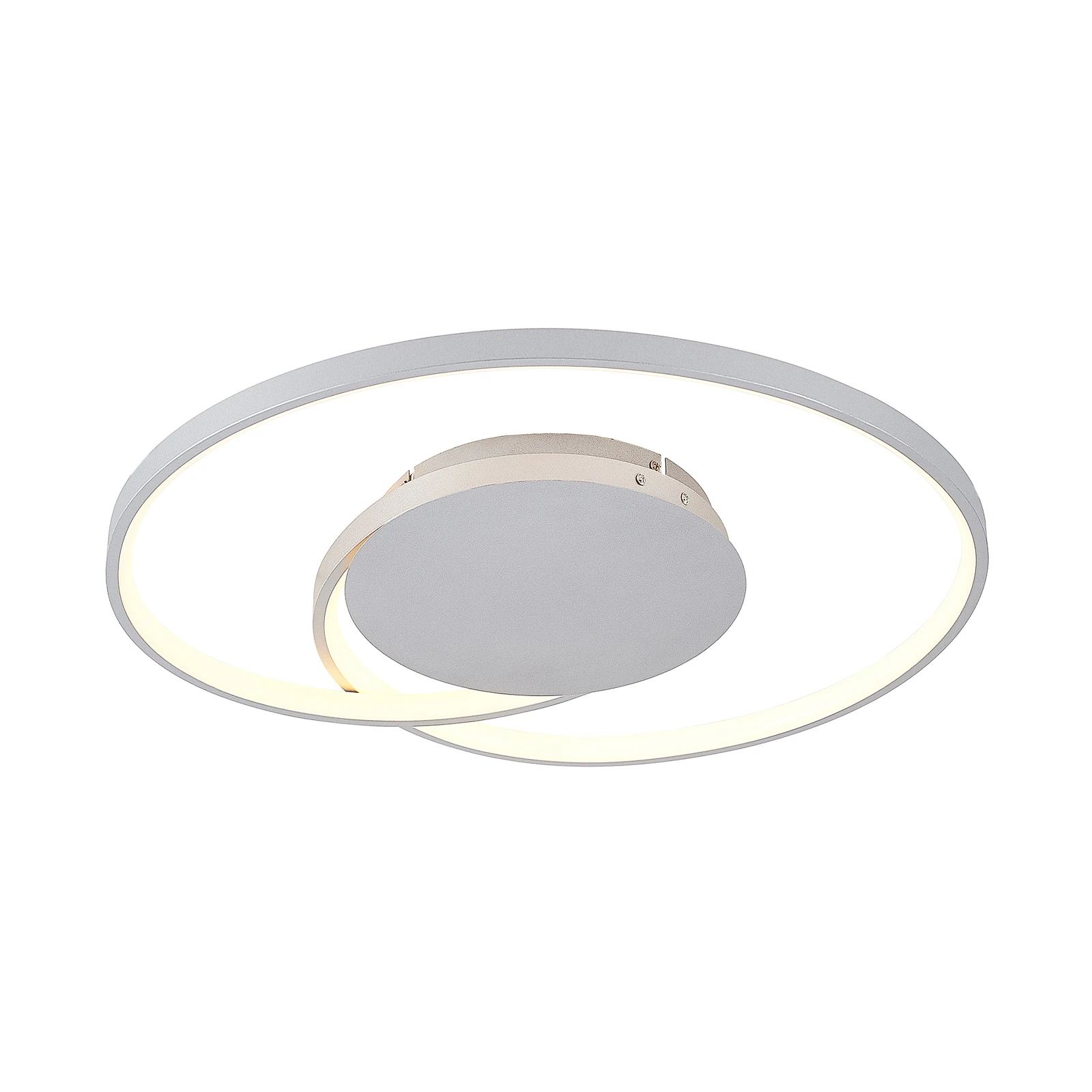 Lucande LED mennyezeti lámpa Enesa, 63 cm, CCT, távirányítóval, dimmelhető