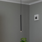 Sid pendant light, 1-bulb, black