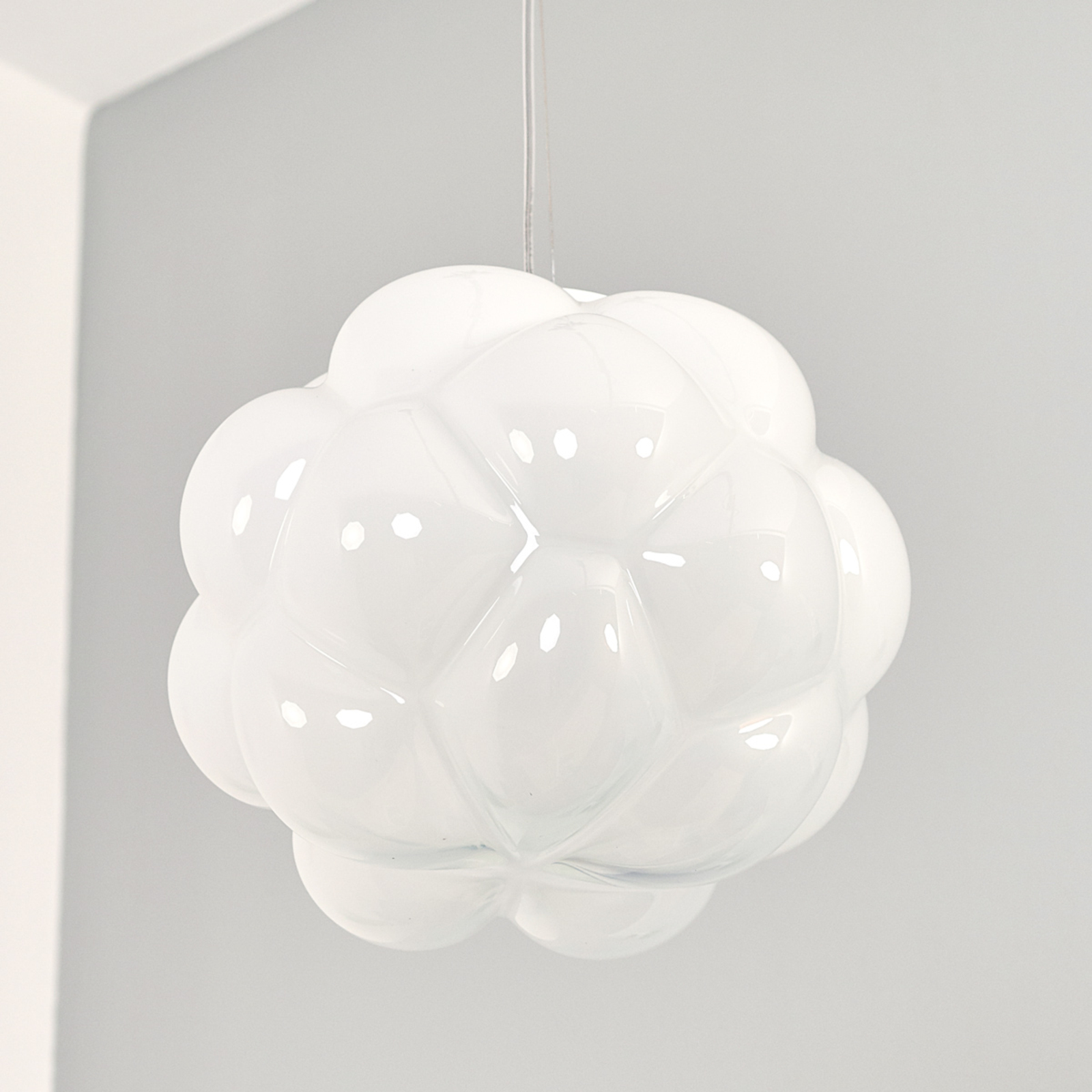 Fabbian Cloudy - LED-Hängeleuchte Wolkenform 26 cm