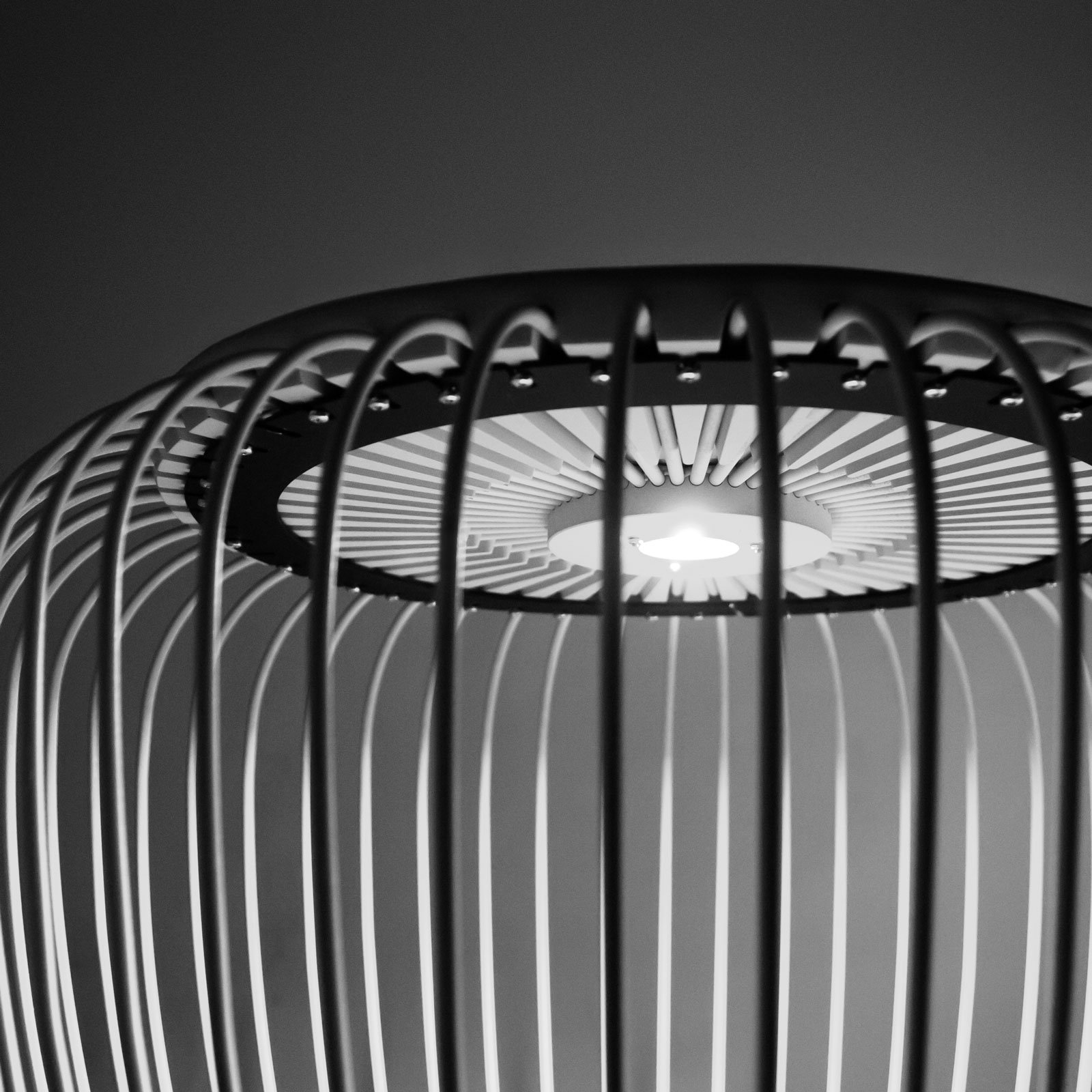 Meridiano 4710 Außenleuchte, Ø 64 cm, creme - Vibia Meridiano 4710 Außenleuchte, Ø 64 cm, creme - Vibia