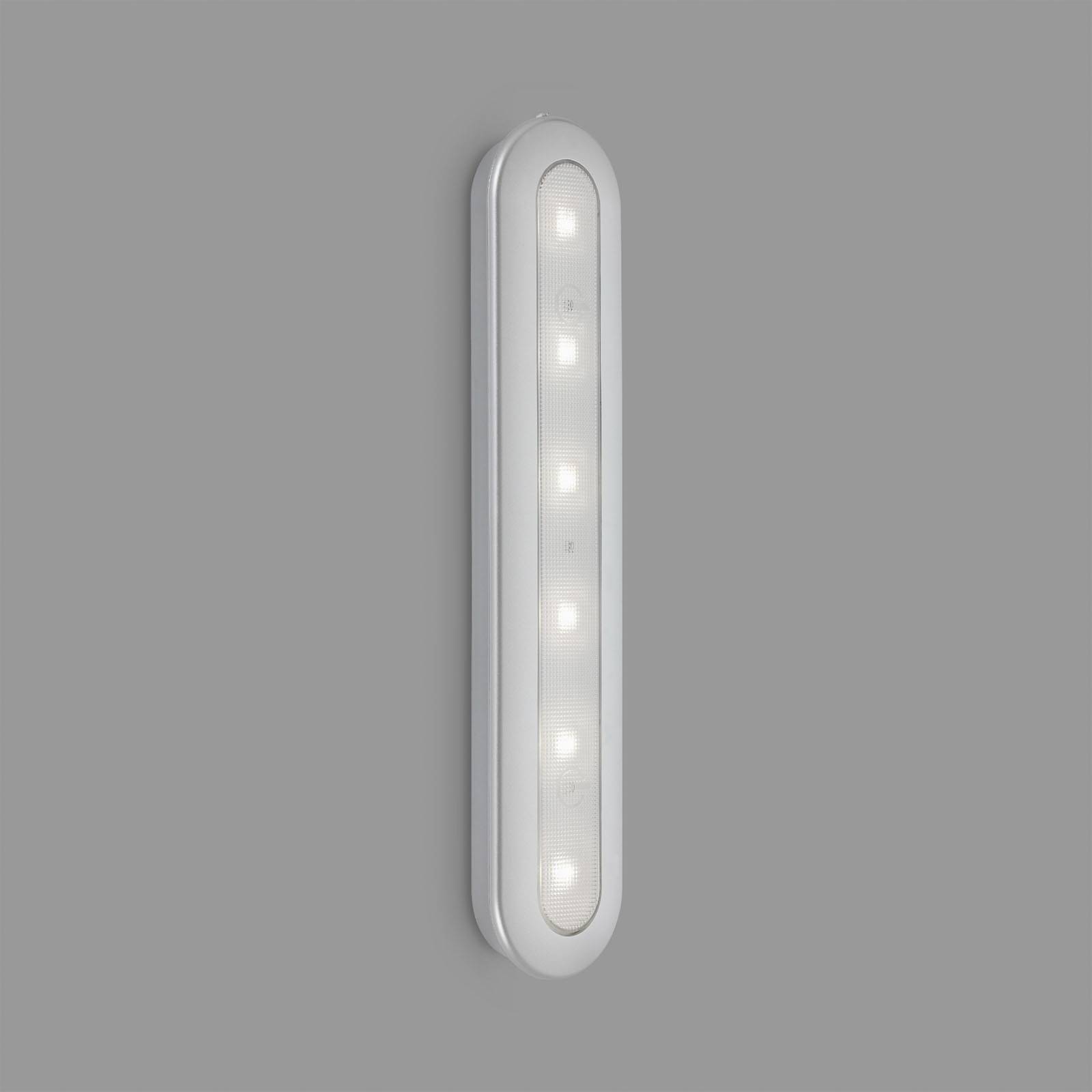 Levně LED push light Row, na baterie, 6 500 K, 30 cm