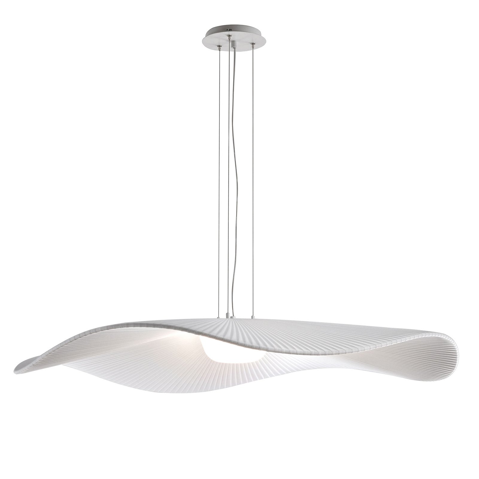 Bover Mediterrània LED hanging lamp white dimmable