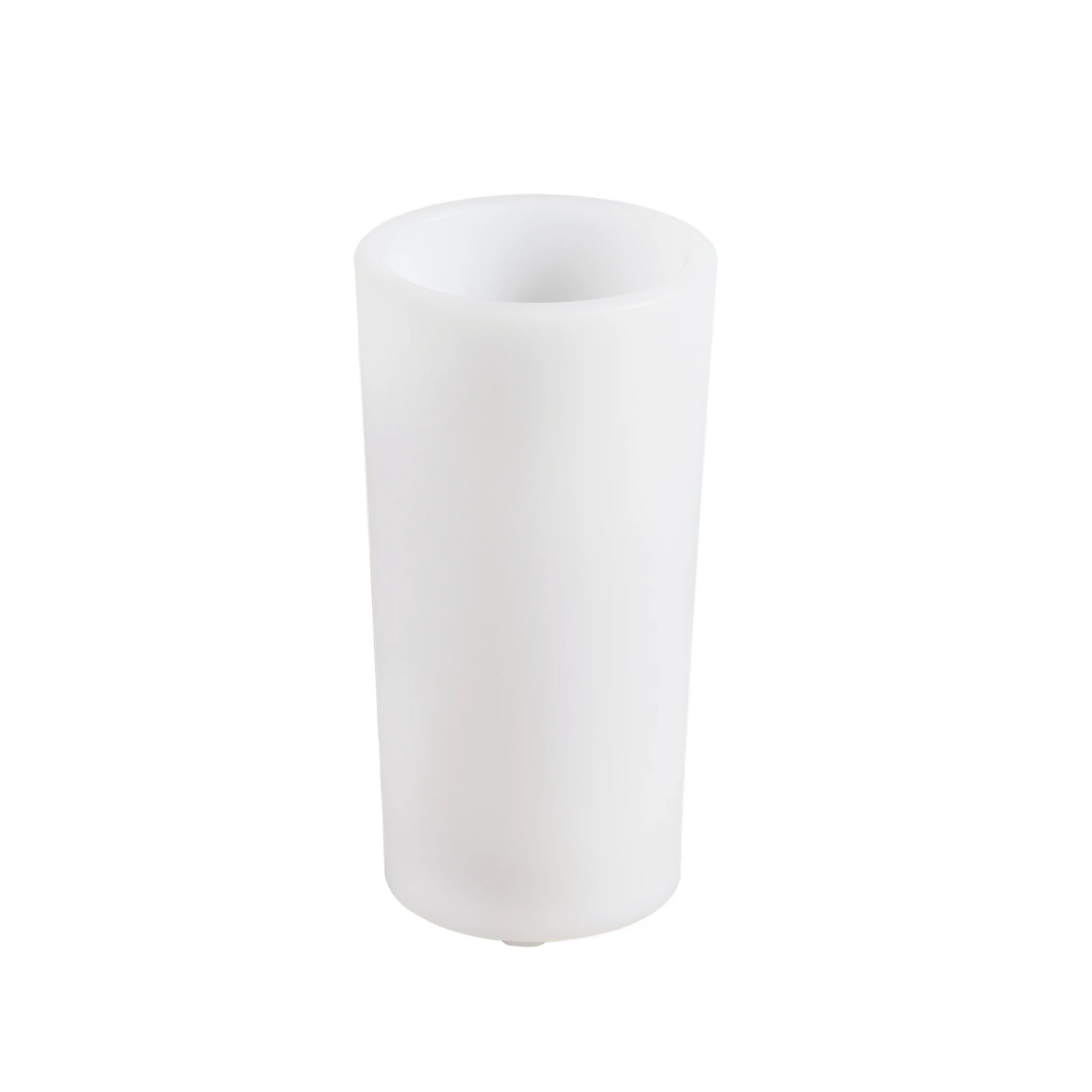 Lindby LED laetav lillevaas Florista, RGB, IP54, Ø 12cm, valge
