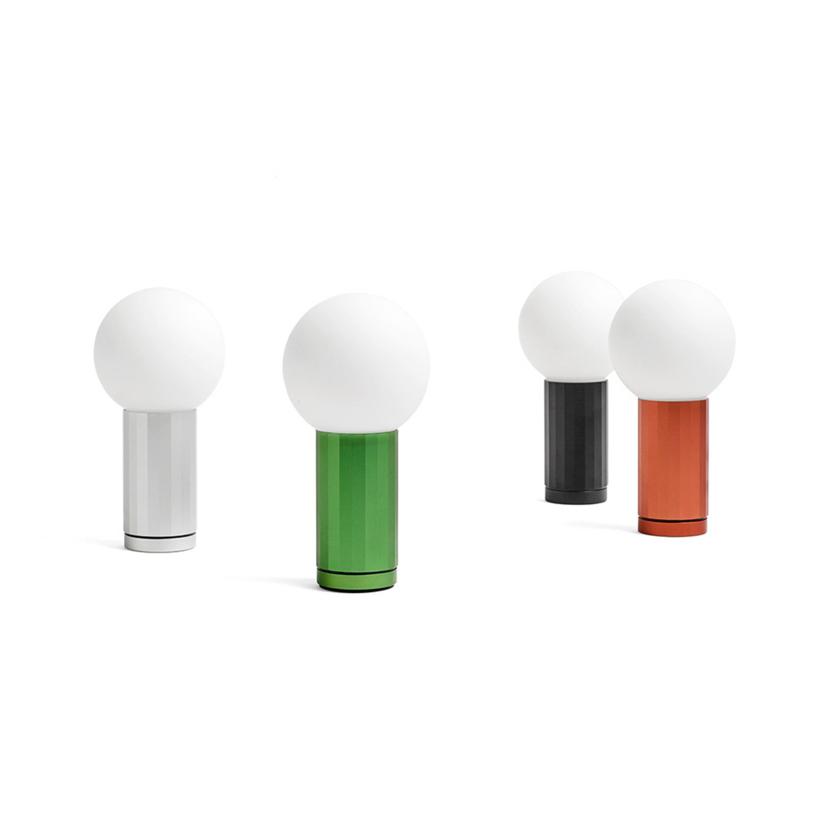 HAY Turn on LED-bordslampa dimmer, svart fot