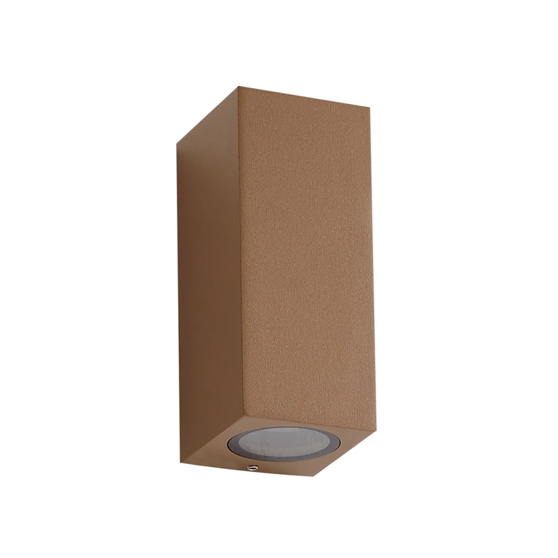 Lucande – Xava Draußen Wandleuchte Up/Down Braun