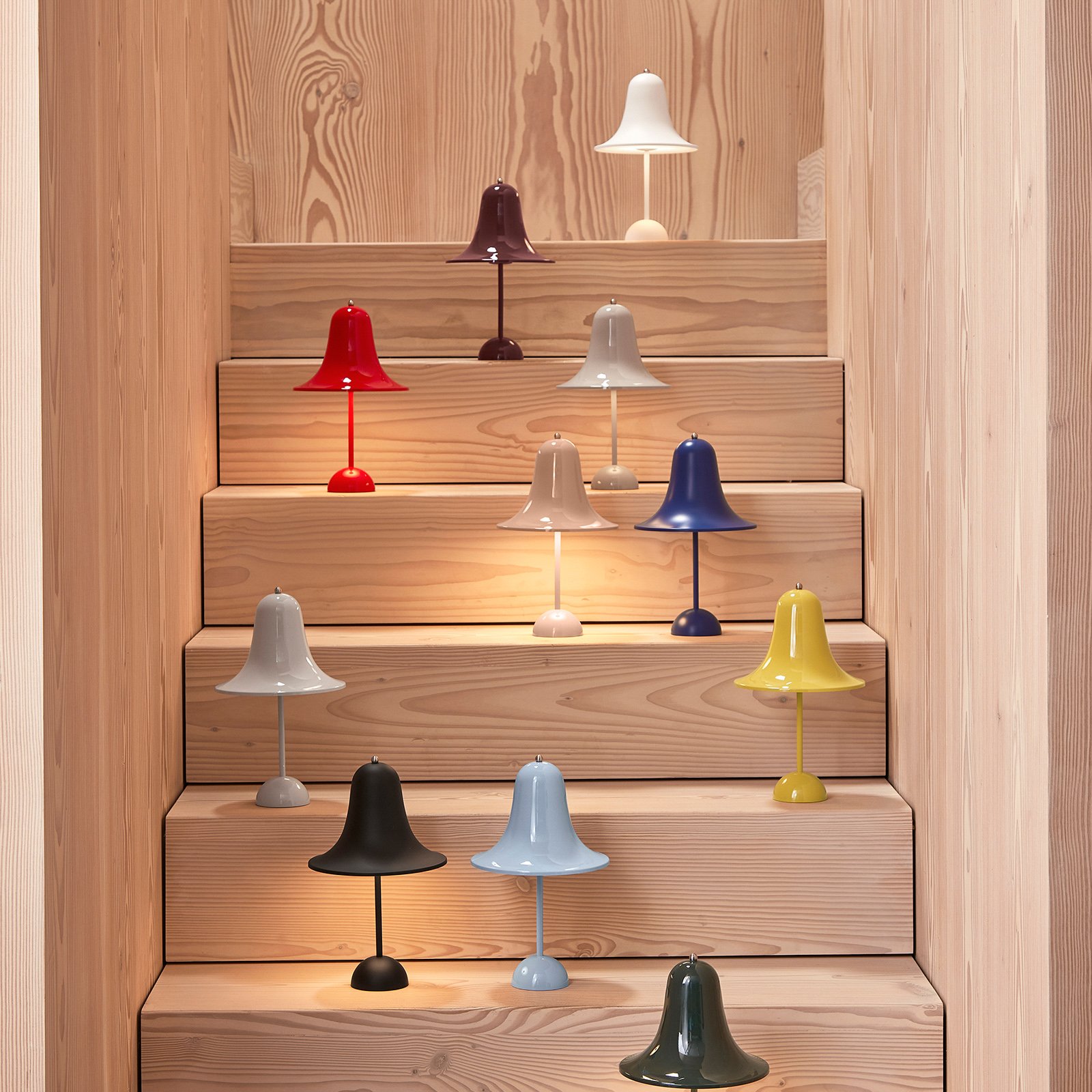 Pantop Portable Stolní Lampa Grey Sand - Verpan