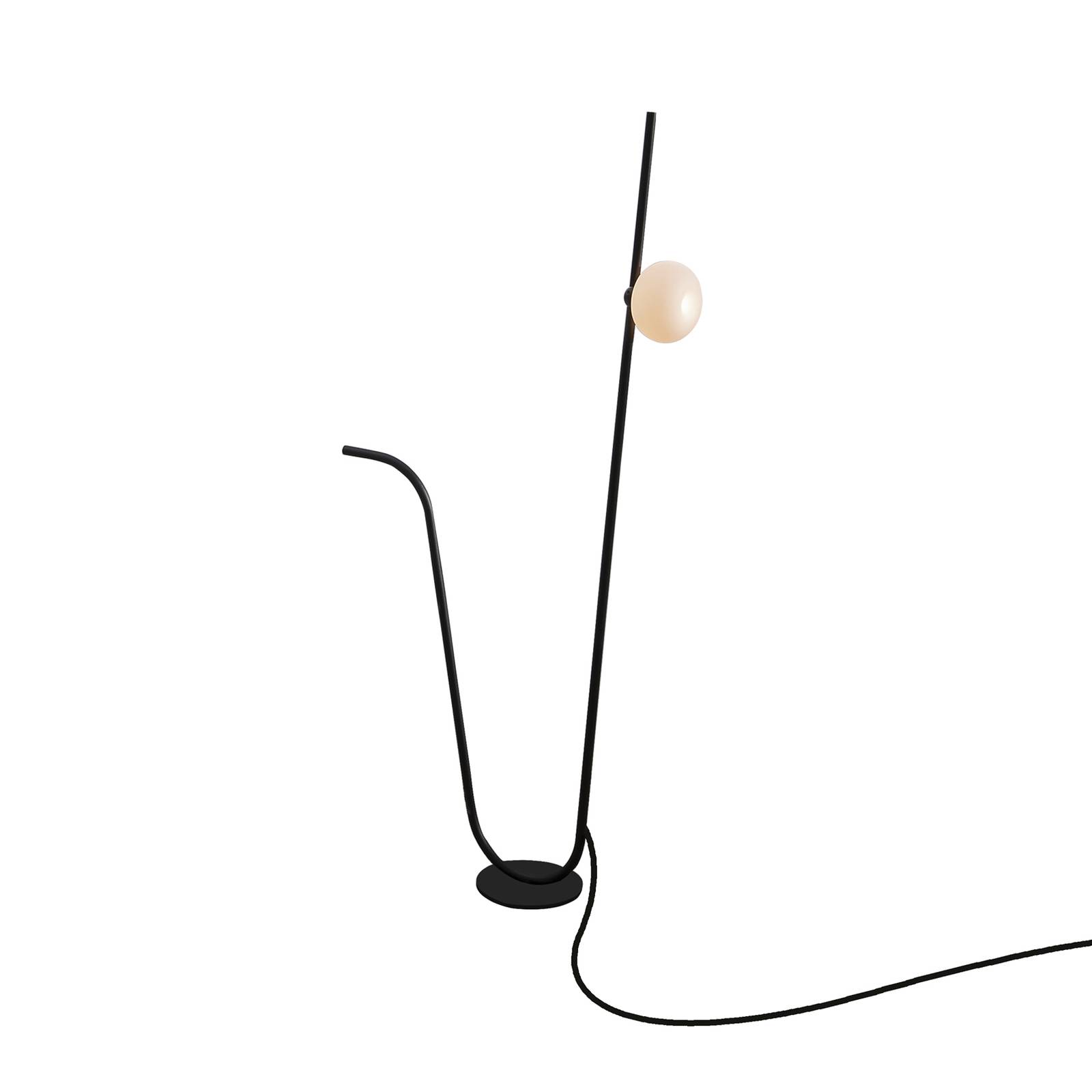 Karman Pois spike floor lamp, Ip65 3,000 K 93 cm - Outdoor Spotlight / Ground Spike - dimmable - Design - Black