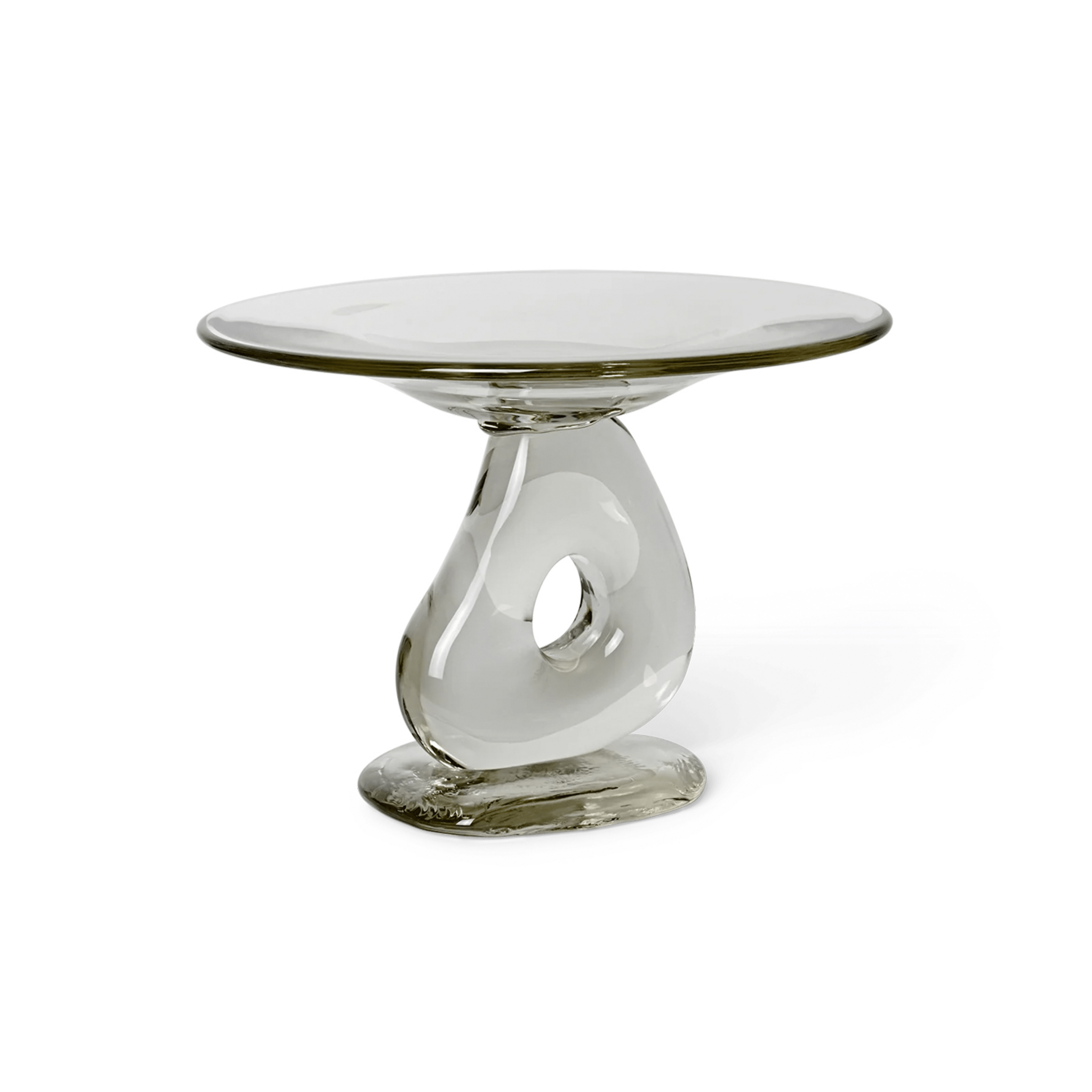 Damo Bol, transparent, sticlă, Ø 21 cm - ferm LIVING