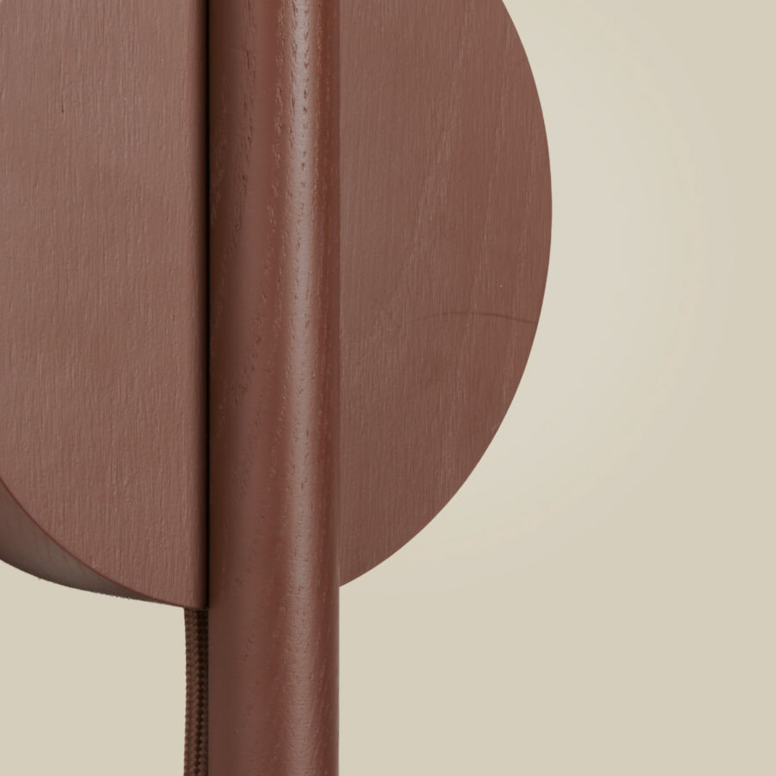 GOOD & MOJO applique a LED Okinawa, marrone, spina, legno