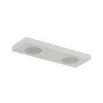 Plafonnier Hero, blanc, à 2 lampes, 35 x 12 cm, métal, GX53