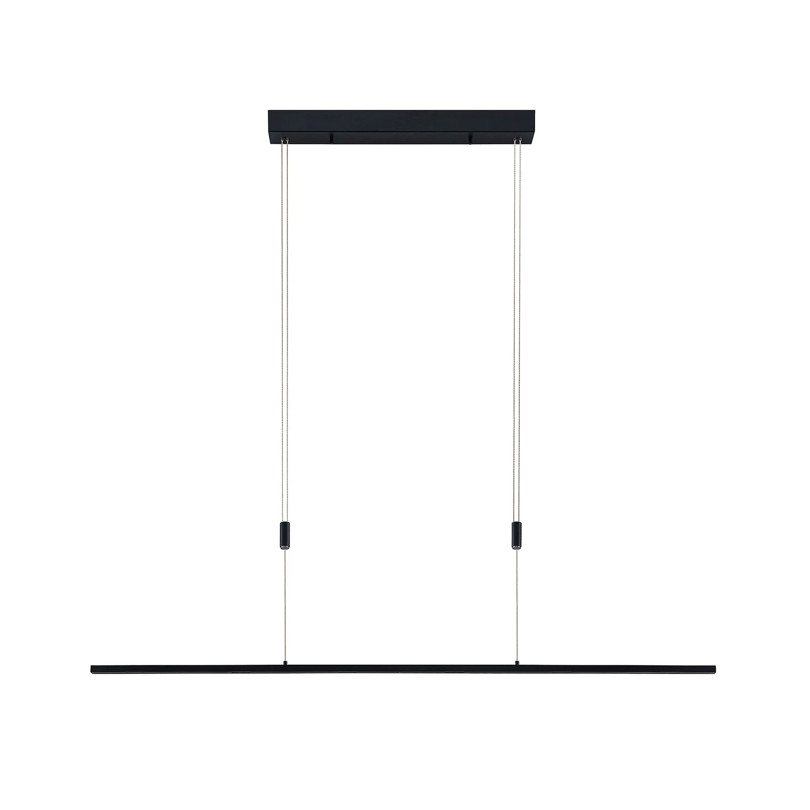 Lucande LED-riippuvalaisin Stakato, 140 cm, 6-lamppuinen, himmennettävä
