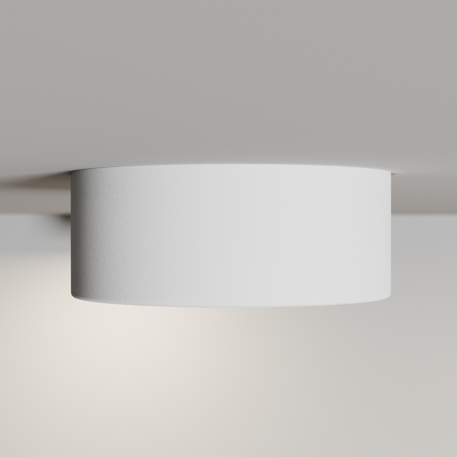 Lámpara de techo Cleo, Ø 20 cm, blanca