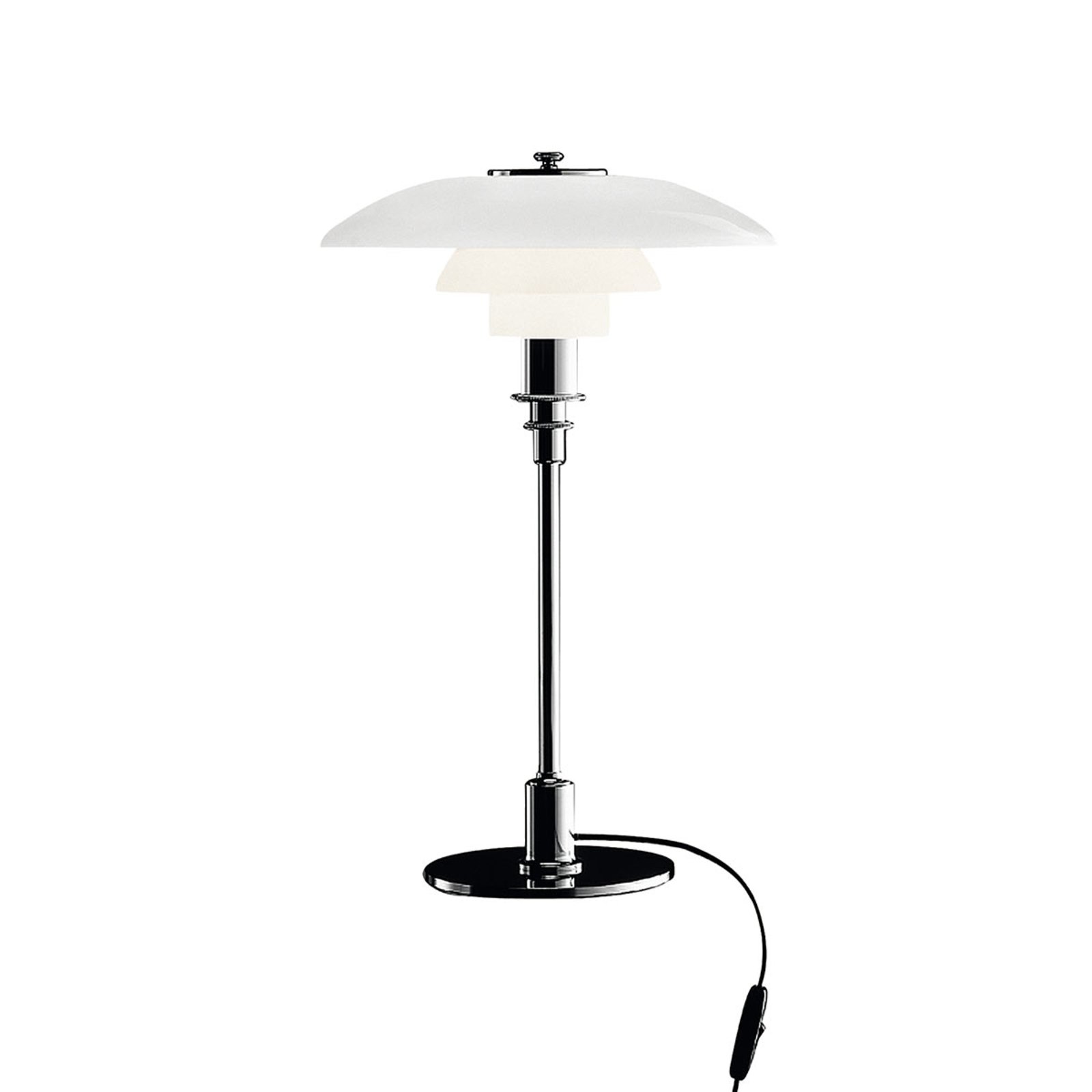 Louis Poulsen PH 3/2 table lamp chrome-plated