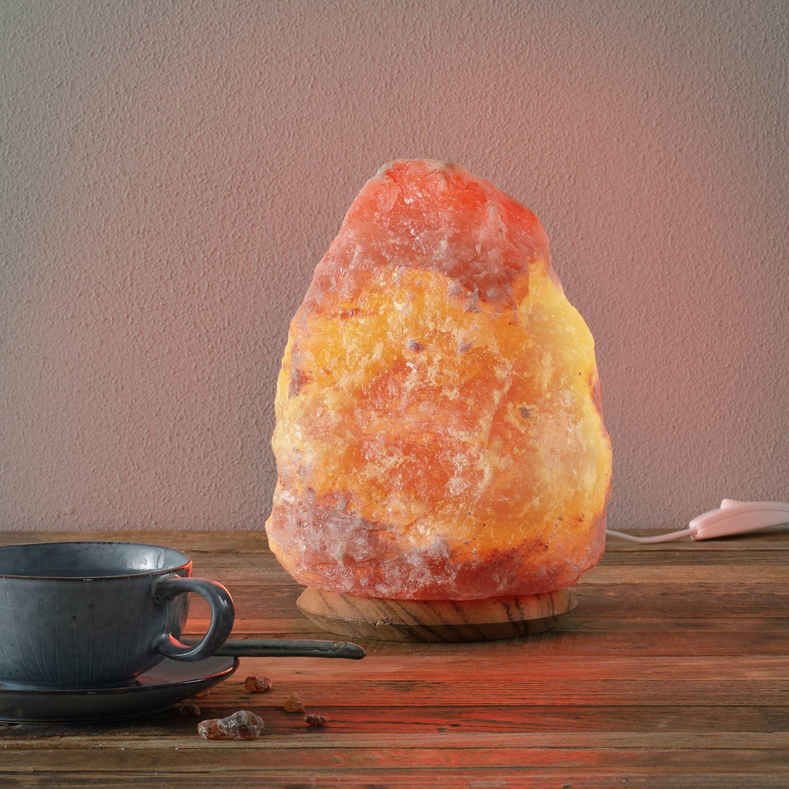 ROCK - lampe à cristal de sel 4-6 kg, env. 23 cm