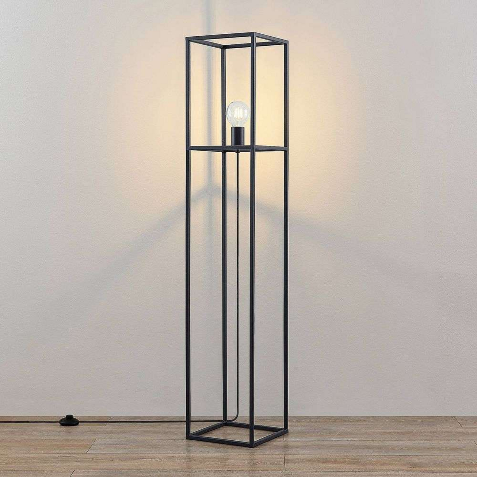 Jordana Floor Lamp Black - Lindby