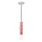 PI hanging light with floral pattern, Ø 5.5 cm