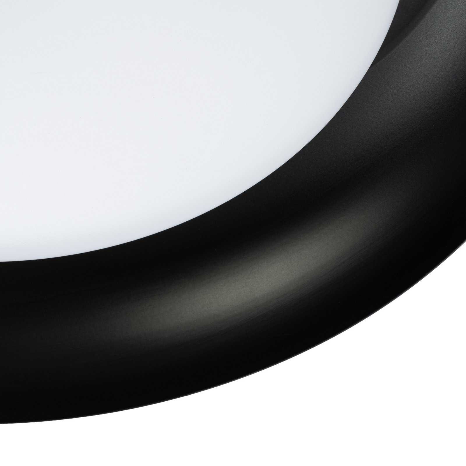 Florie LED-Deckenleuchte, Metall, schwarz, Ø 40 cm - Lindby Florie LED-Deckenleuchte, Metall, schwarz, Ø 40 cm - Lindby
