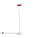 Apex gulvlampe, rød, høyde 110 cm, E14, stål – HAY