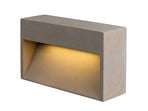 Concreto LED Venkovní Nástěnné Svítidlo L IP65 Light Grey - SLV