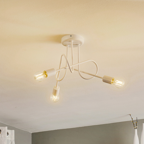 Deckenlampe Oxford dreiflammig in Weiß