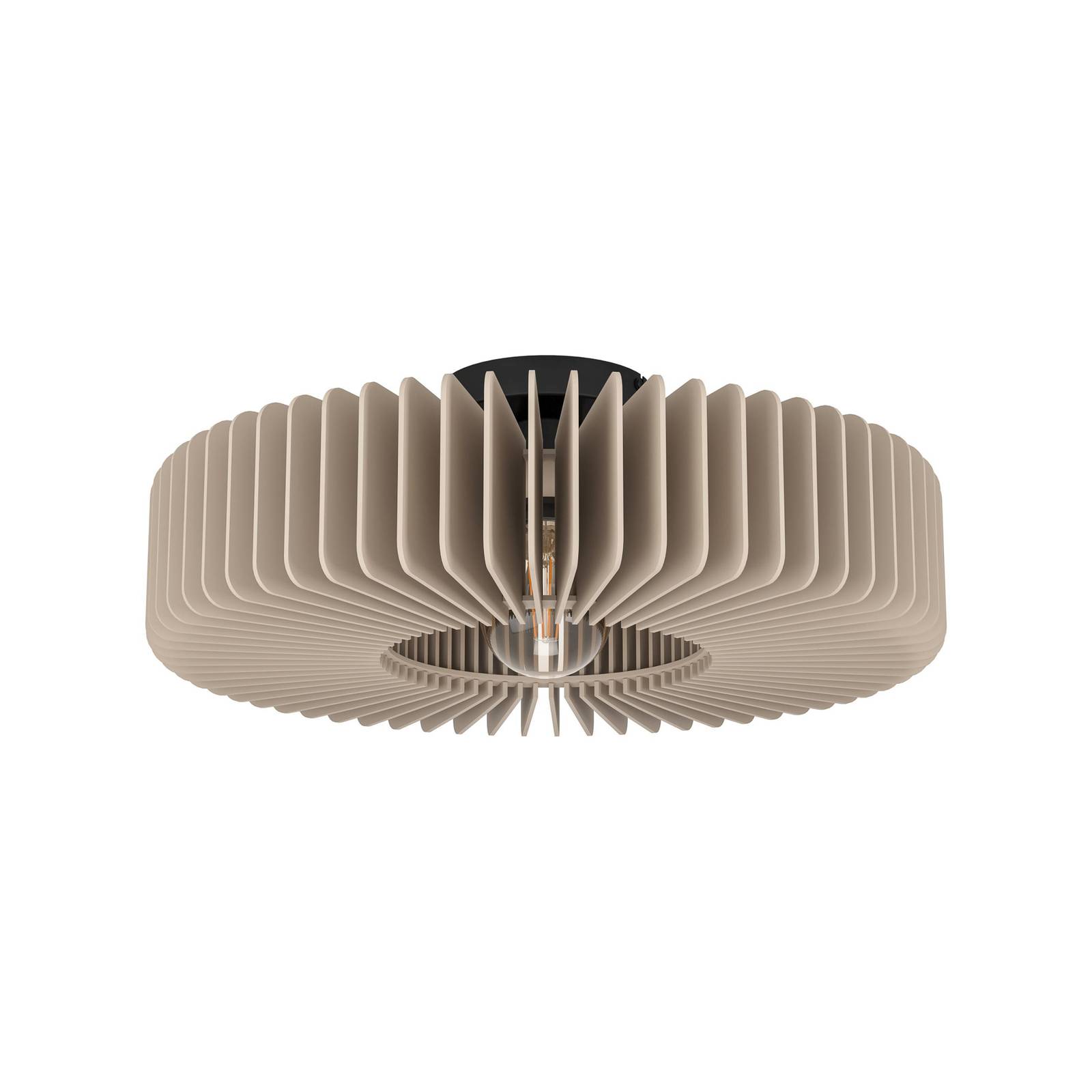 EGLO Palombaia loftslampe i vifte-look grå