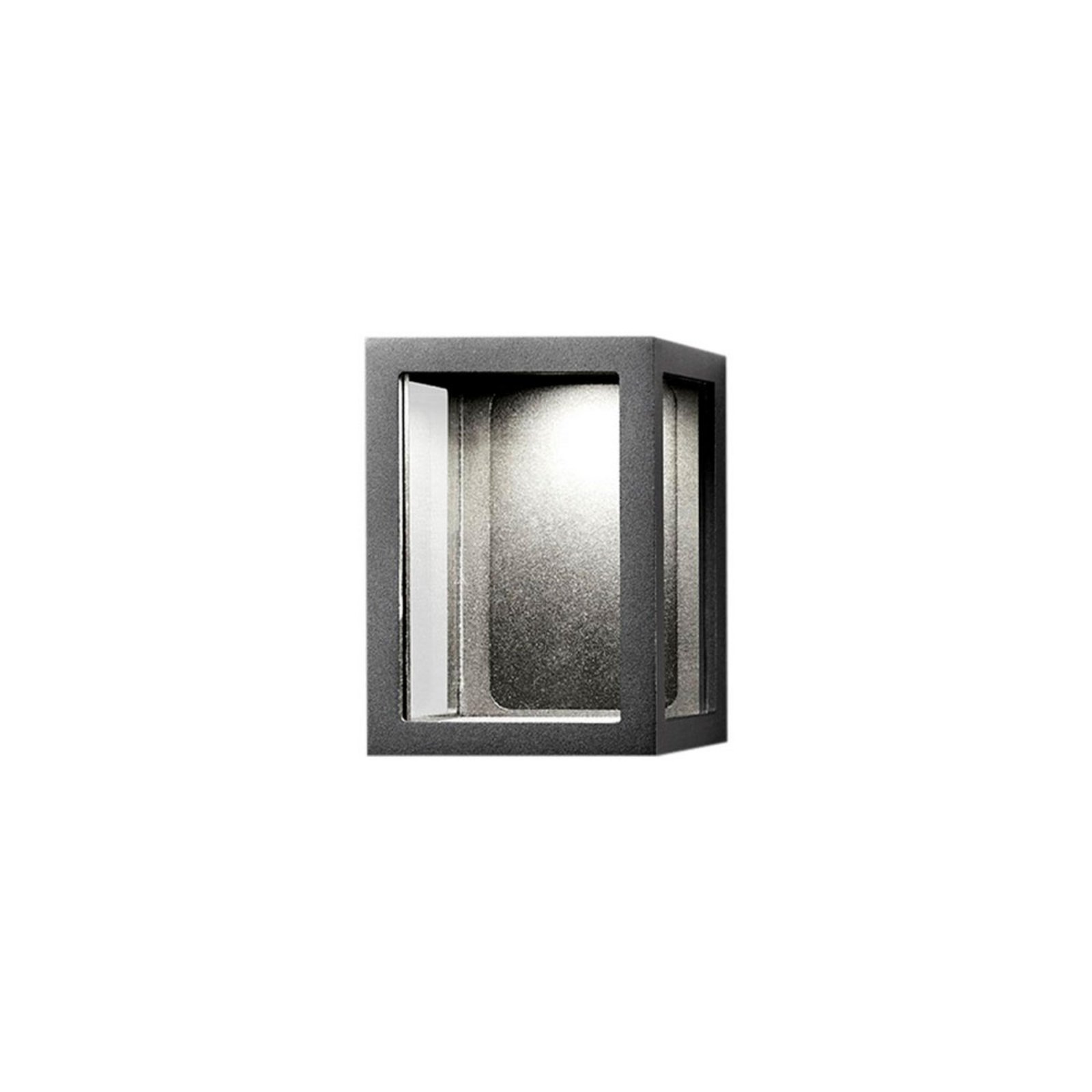 Lantern W1 Aplique de Pared 3000K Negro - LIGHT-POINT