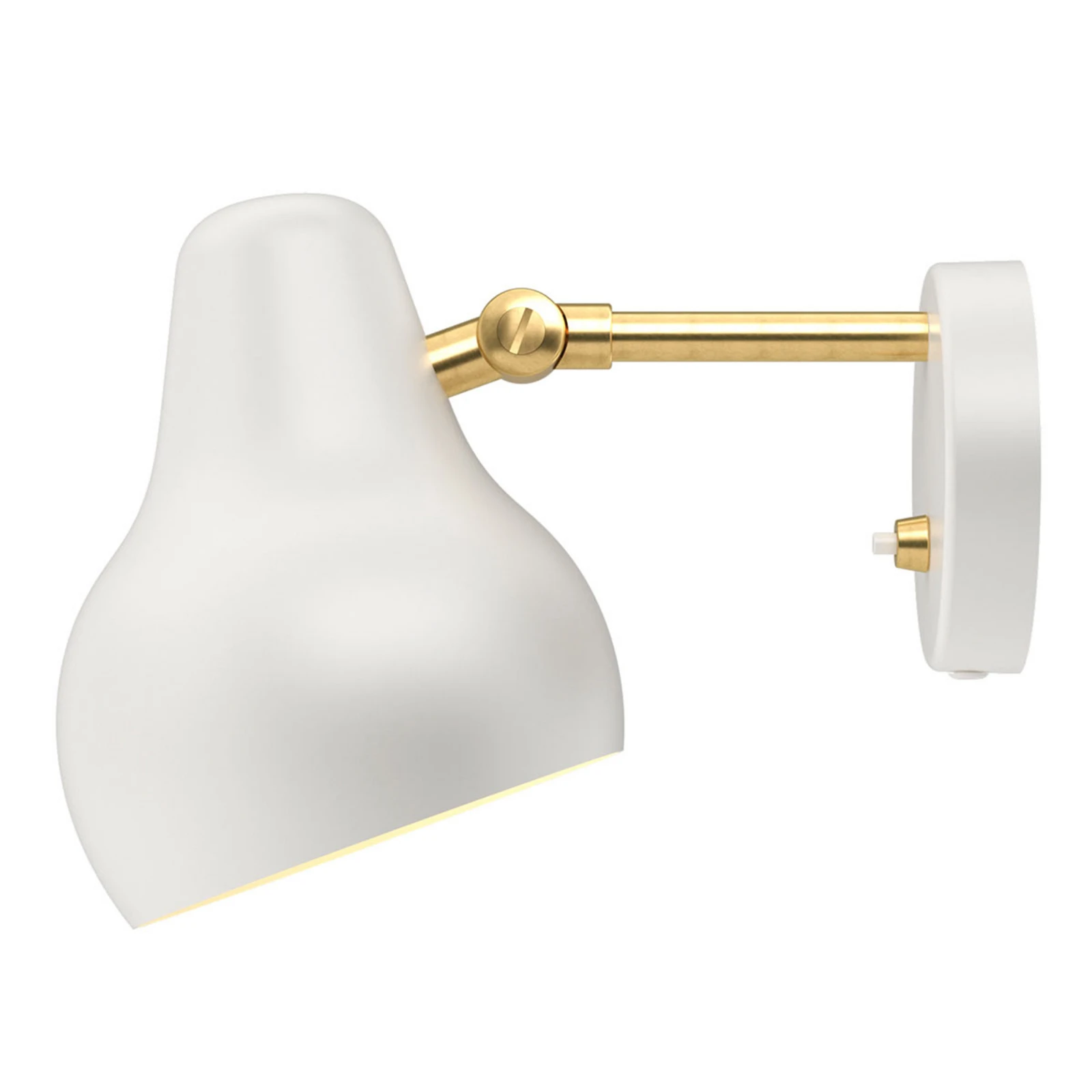 Louis Poulsen VL38 – LED-designvegglampe, hvit