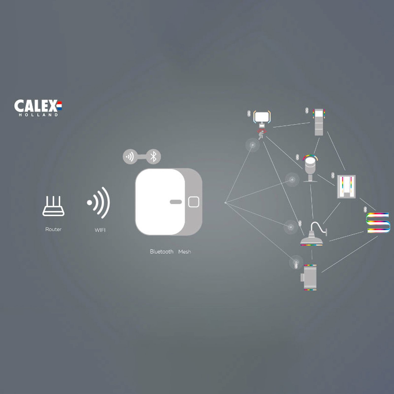 Calex Smart Outdoor Link Bluetooth Mesh Gateway