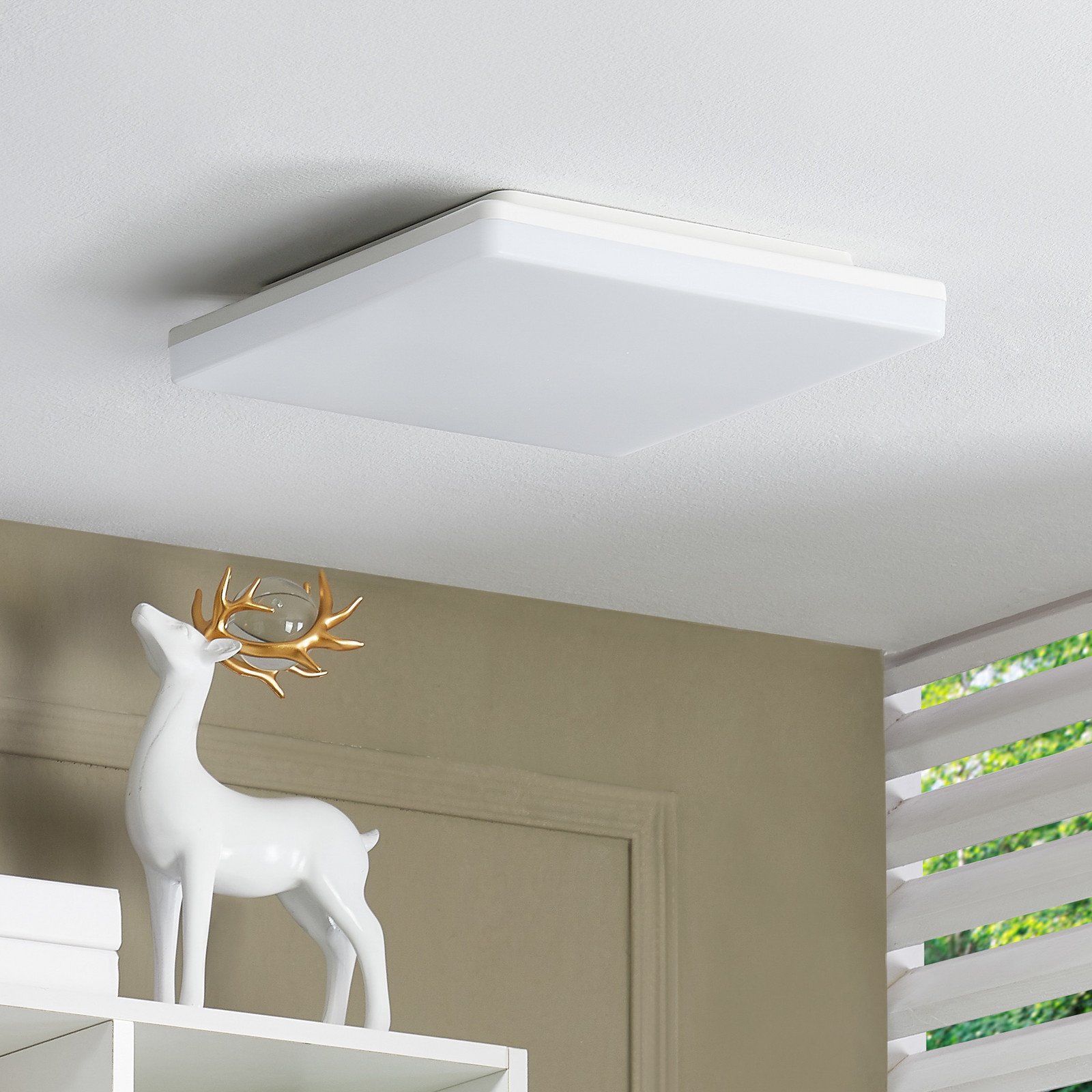 Prios Artin plafonieră LED unghiulară 28 cm