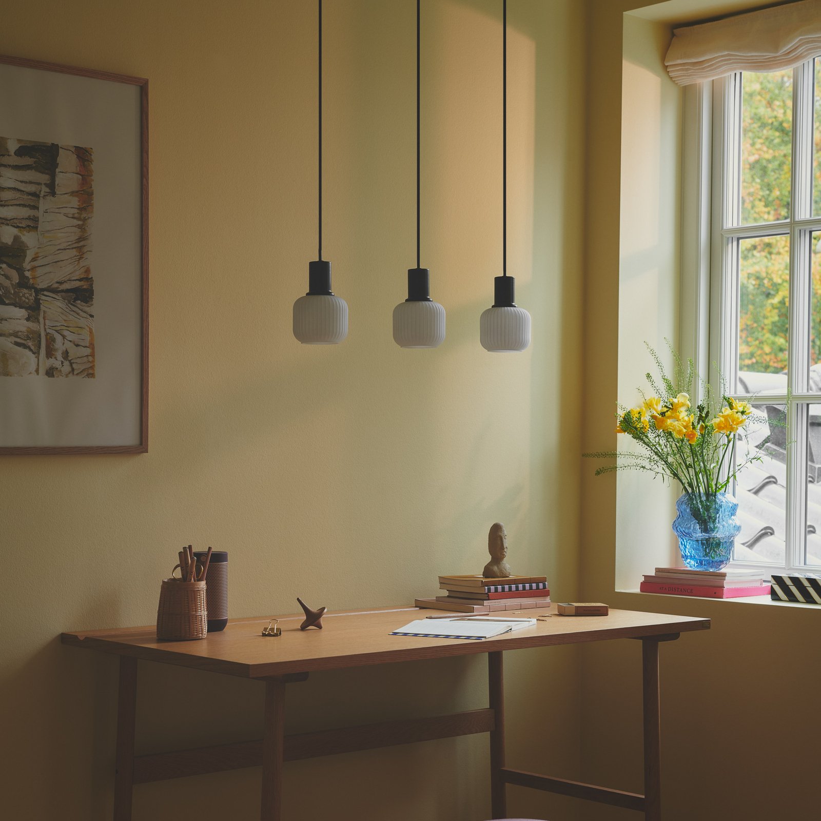 Milford 3 Mini Pendant Rail Black - Nordlux