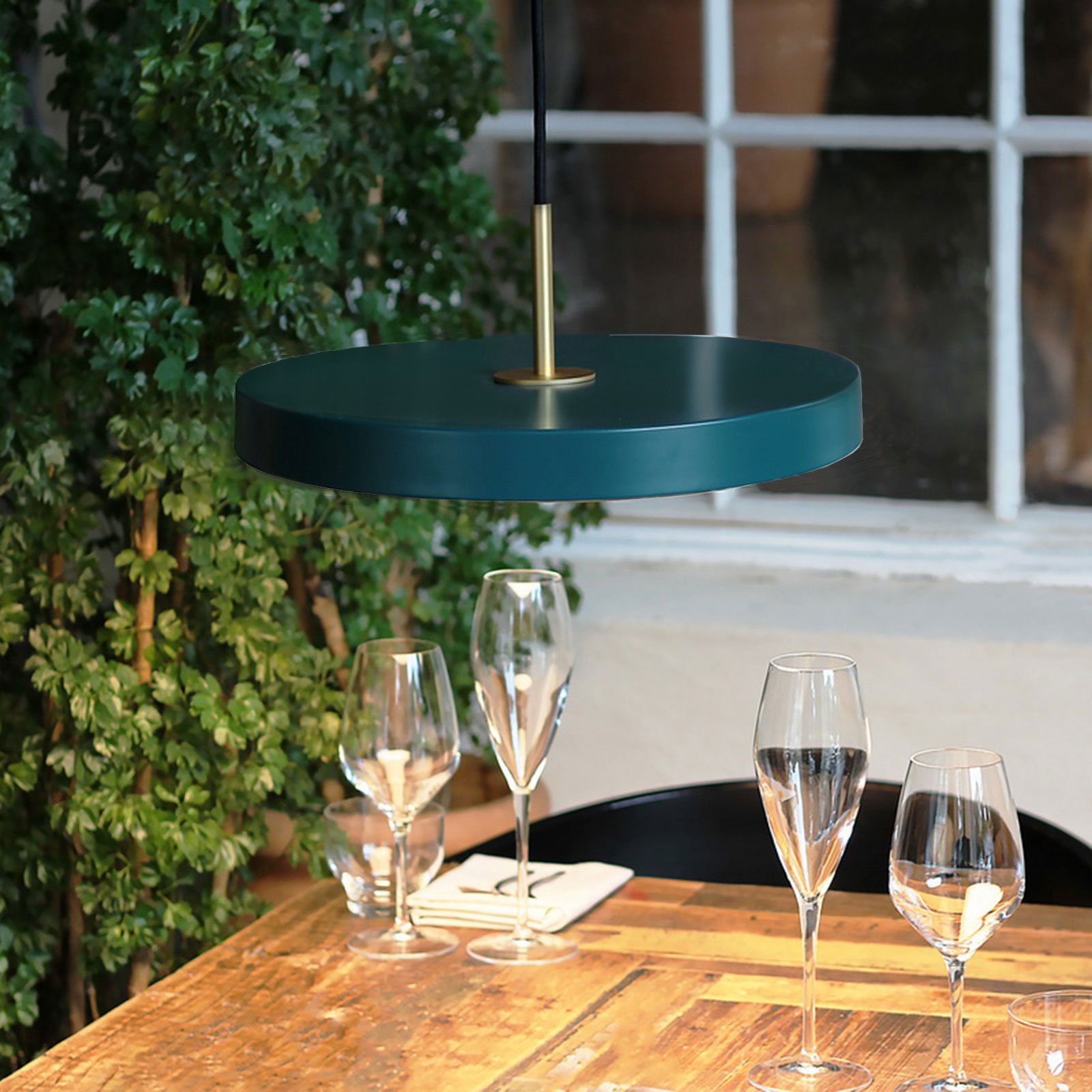 Asteria Candeeiro Suspenso Mini Petrol Blue - UMAGE