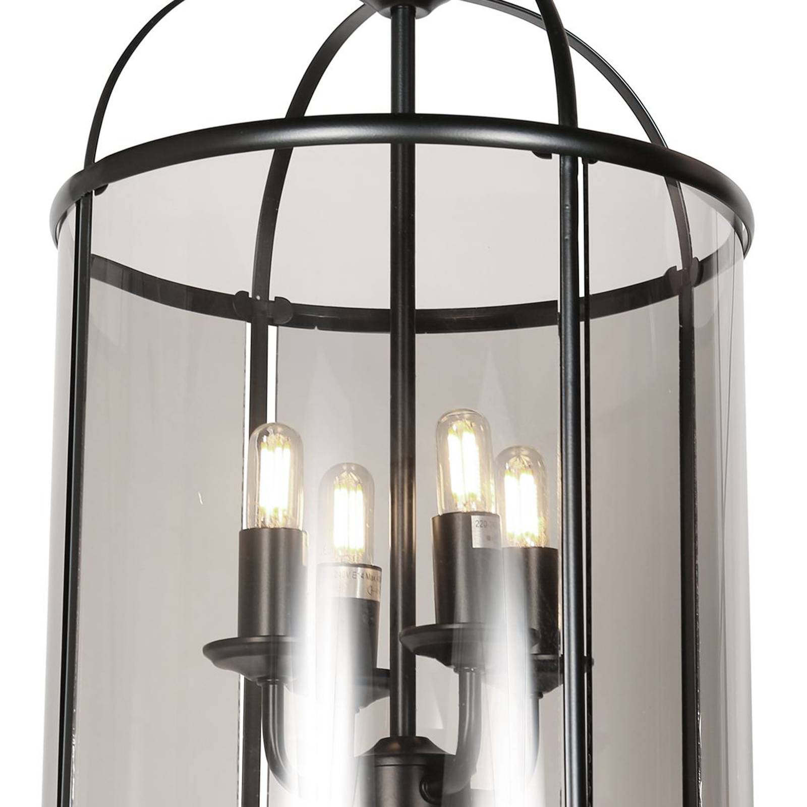 Lampa wisząca Pimpernel, Ø 32 cm, czarna