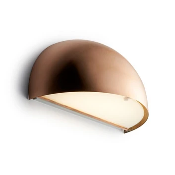 Rørhat LED Utendørs Vegglampe 10,5W Raw Copper - LIGHT-POINT
