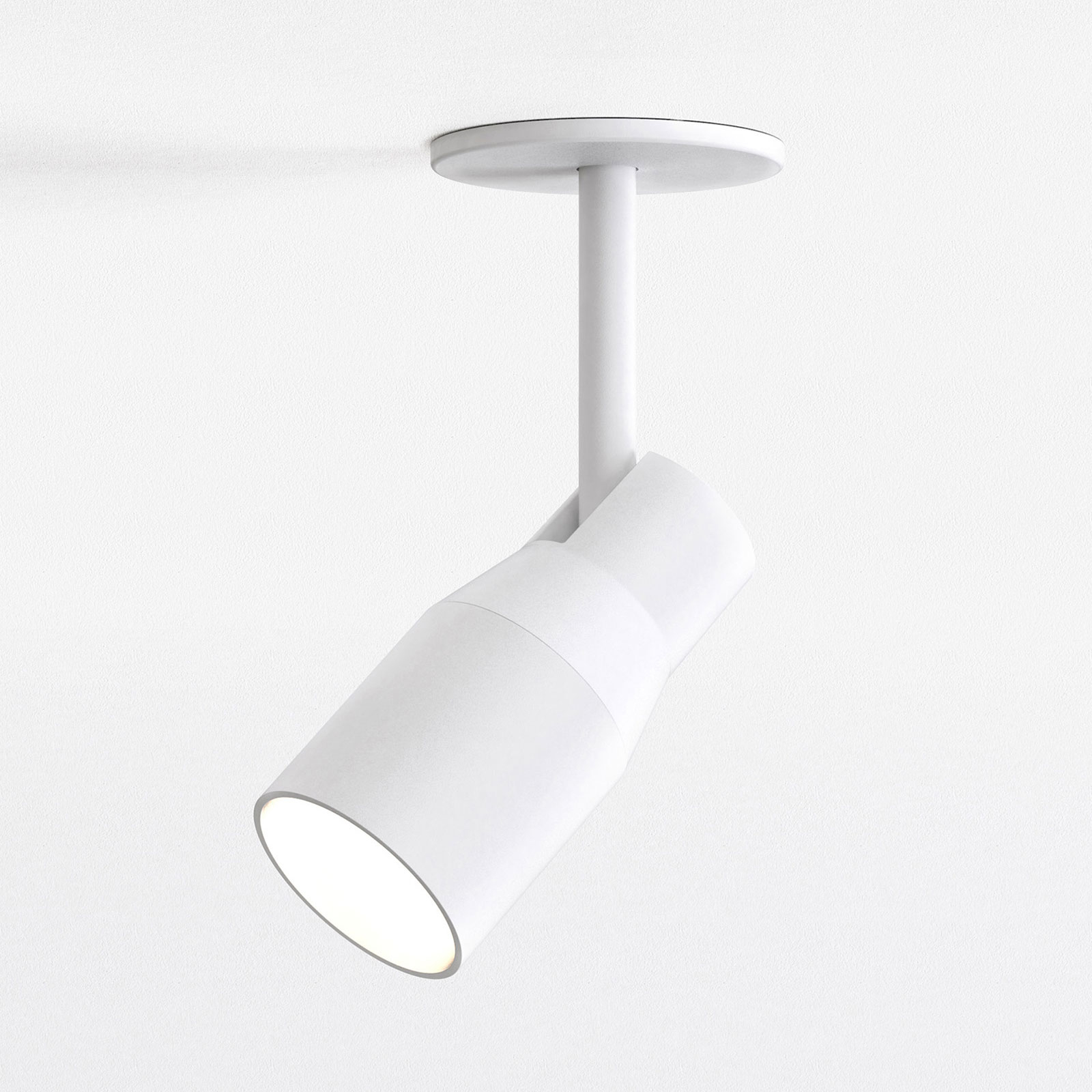 Astro Apollo 100 Recessed downlight white, for Hallway, zinc, GU10, 6 W, energy efficiency: A++, H: 20.2 cm