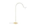 Petalii Lampadar White/Polished Brass - Nuura