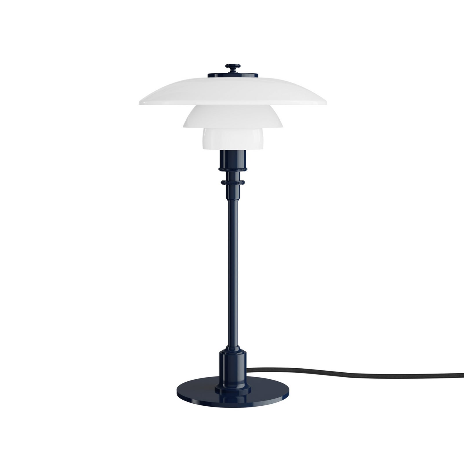 PH 2/1 pöytälamppu, halkaisija 20 cm, tummansininen – Louis Poulsen PH 2/1 pöytälamppu, halkaisija 20 cm, tummansininen – Louis Poulsen