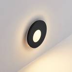 Molto Luce LED recessed light Wall 68R Glass IP44 RD, black